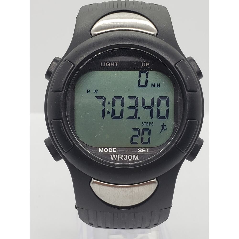 Medline Heartrate monitor watch. Multi function digital watch. Working watch